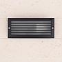 Outdoor recessed wall light 'Elegance' - Black (IP44)