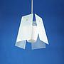 Hanging light 'Quadralta' in Murano glass by Foscarini