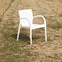 Stackable armchair 'Dejavu' in polycarbonate by Siesta