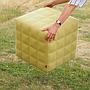 Acoustic ottoman 'BuzziCube 3D' by Alan Gilles for BuzziSpace