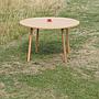 Round table 'Paddle' by Benoit Deneufbourg for Cruso (ø 120 cm)