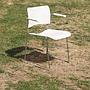 Stackable armchair '40/4' by David Rowland - Lacquered plywood