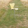Bar stool 'Series 7' by Arne Jacobsen for Fritz Hansen