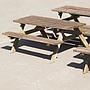 Outdoor picnic table in Douglas fir (L. 177 cm)