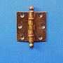 Door hinge in steel with copper finish by RS Belgium