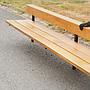 Large bench in solid oak by Christophe Gevers from the Générale de Banque (various lengths)