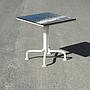 Square cafeteria table by Lionel Jadot