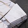 Skyros white marble slabs (various shapes) - Only available in our physical shop