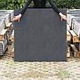 Square slabs in gabbro from the Maine-Montparnasse building (115 x 115 cm)