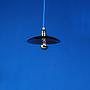 Hanging light 'Pipo' in opaline glass - Smoked