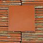 Red ceramic tiles by Wasserbillig (15 x 15 cm) - Sold per m2
