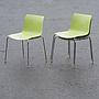 Stackable chair 'Catifa 46' by Lievore Altherr Molina for Arper (2004) - Green